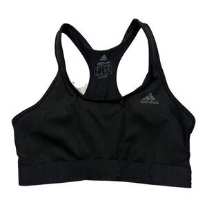 Adidas TechFit Black Racerback Sports bra Size Small